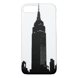 Capa iPhone 8/7 Pop preto e branco Nova Iorque