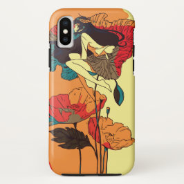 Capa Para iPhone Da Case-Mate Poppies Girl in the Wind