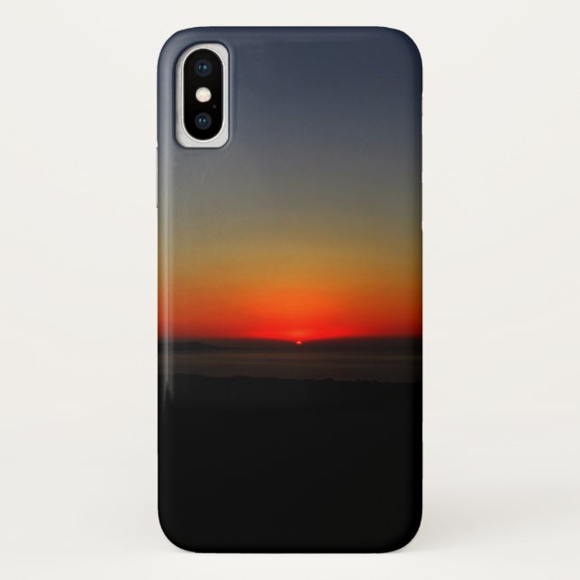 Capa Para iPhone, Case-Mate Pôr do sol na água (Verso)
