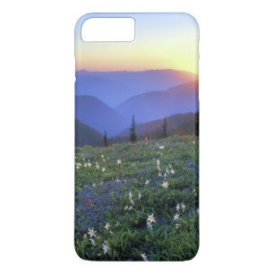 Capa iPhone 8 Plus/7 Plus Pôr do sol no Obstruciton Point, Parque Nacional O