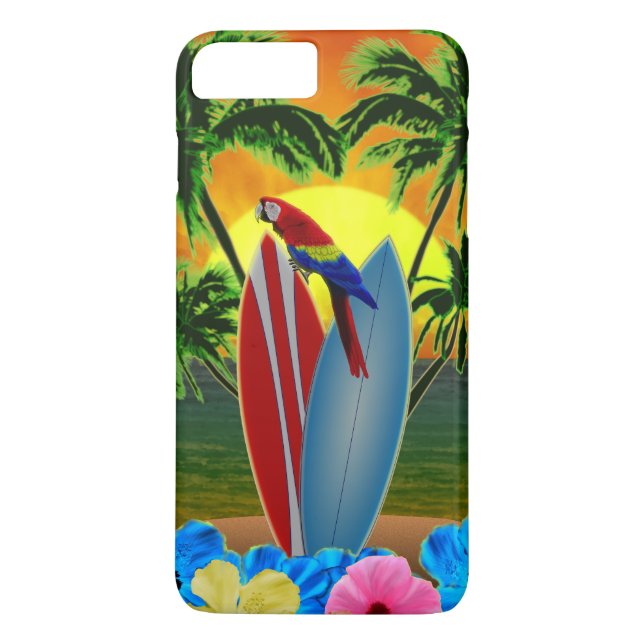 Capa Para iPhone, Case-Mate Por do sol tropical (Verso)