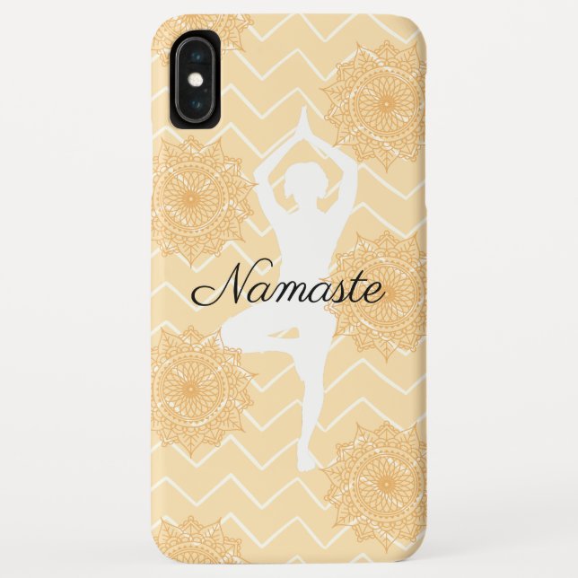 Capa Para iPhone, Case-Mate Pose de Yoga Namaste (Verso)