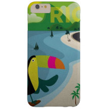 Poster de viagens de Rio do vintage
