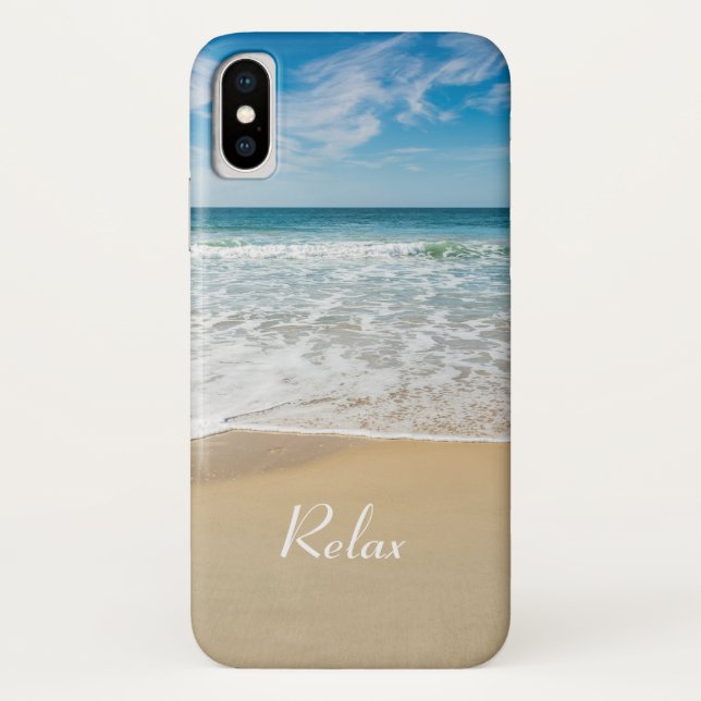 Capa Para iPhone, Case-Mate Praia bonita (Verso)