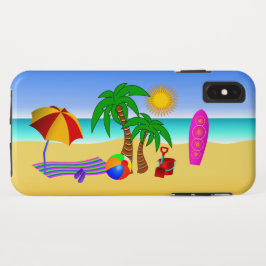 Capa Para iPhone Da Case-Mate Praia Bum Sun Sea Surf Cena de Corte Muito Diverti