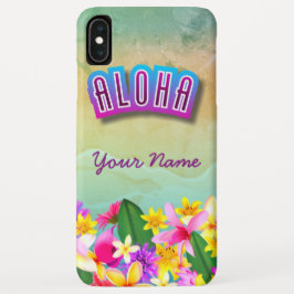 Capa Para iPhone XS Max Praia Colorida do Havaí