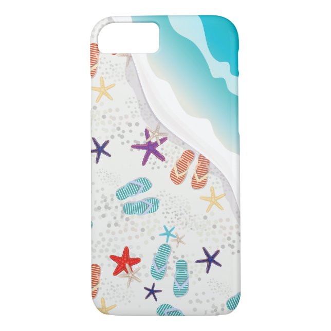 Capa Para iPhone, Case-Mate praia de Verão (Verso)
