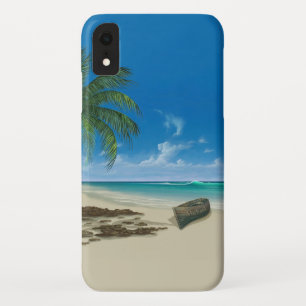 Capa Para iPhone Da Case-Mate Praia do oceano com nome