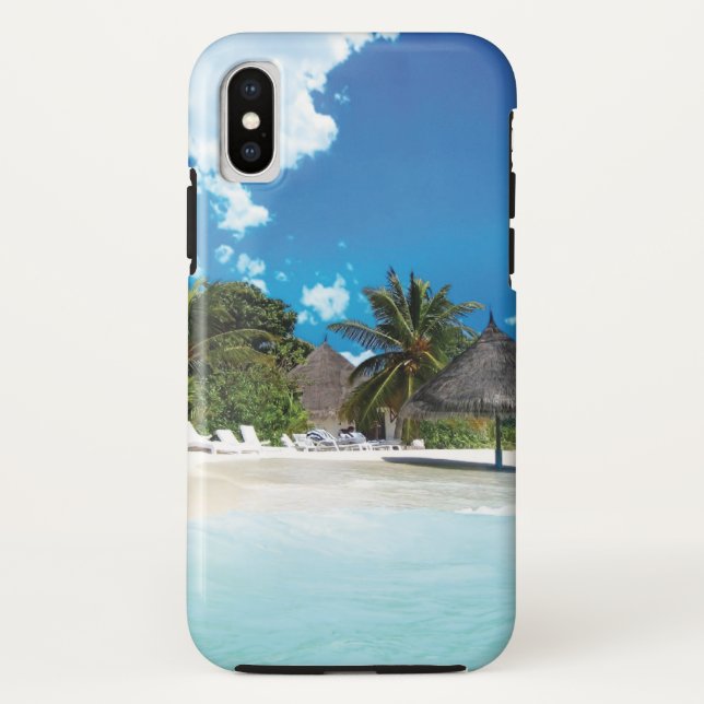 Capa Para iPhone, Case-Mate Praia Exótica (Verso)