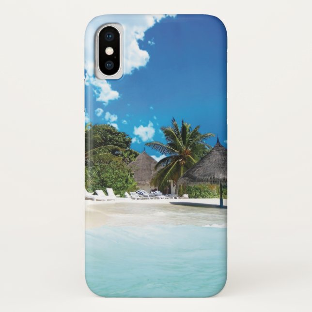 Capa Para iPhone, Case-Mate Praia Exótica (Verso)