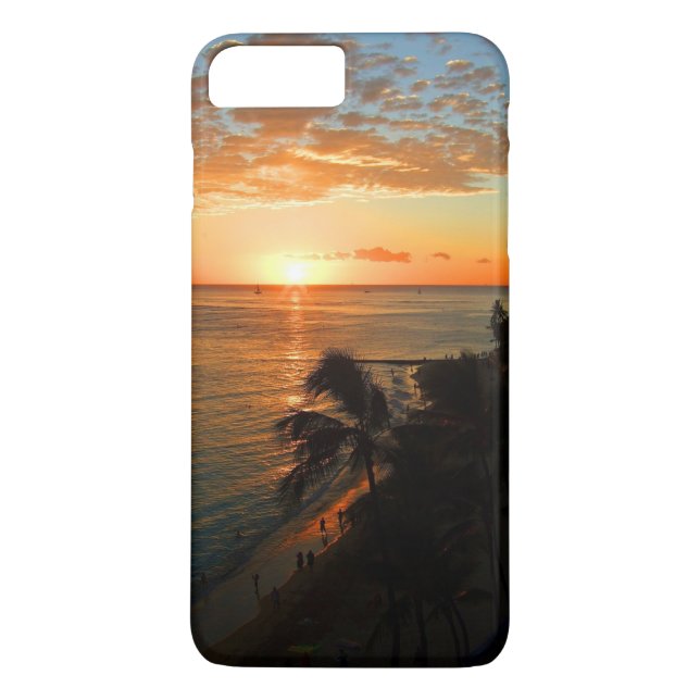 Capa Para iPhone, Case-Mate praia Waikiki (Verso)