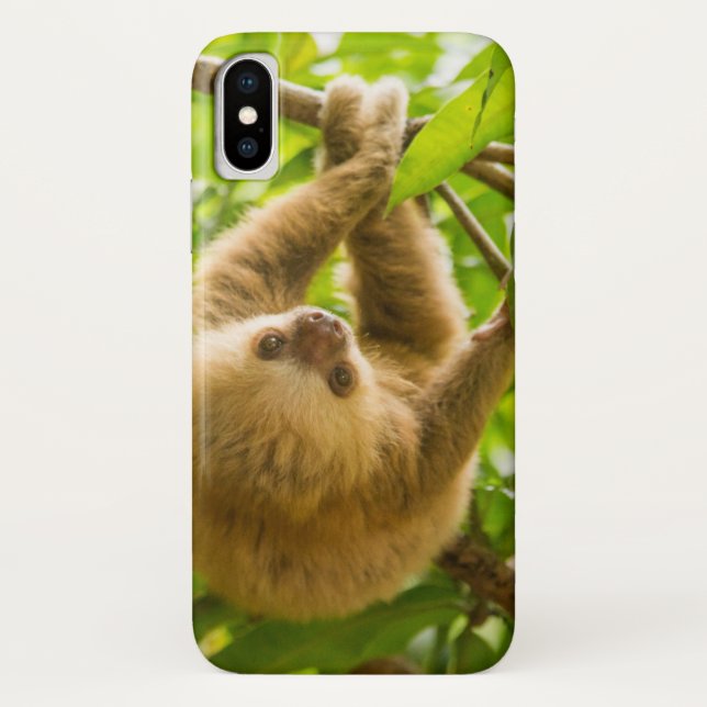 Capa Para iPhone, Case-Mate Preguiça de cabeça para baixo das imagens | de (Verso)