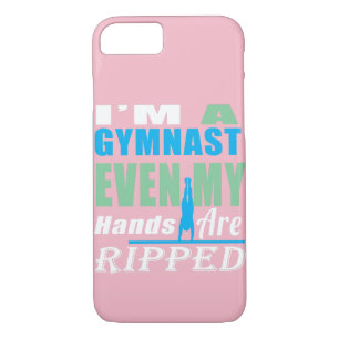 Capa iPhone 8/7 Presente engraçado da ginástica dos meninos eu