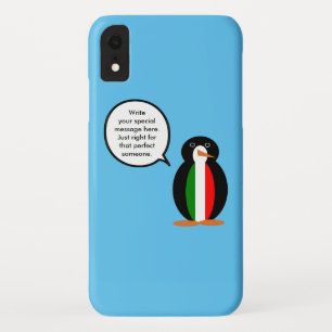 Capa Para iPhone Da Case-Mate Presente Personalizado Bandeira Italiana Pinguim V