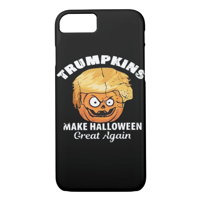 Capa Para iPhone, Case-Mate Presidente Funny Trumpkins Halloween (Verso)