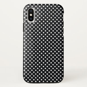 Capa Para iPhone Da Case-Mate Preto com pontos brancos