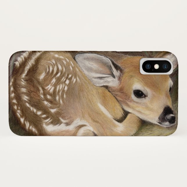 Capa Para iPhone, Case-Mate Primavera Fawn (Verso (Horizontal))