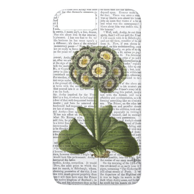 Capa Para iPhone, Case-Mate Primula Auricula Azul (Verso)