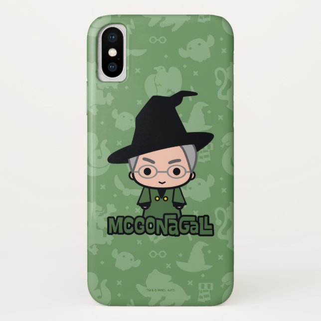 Capa Para iPhone, Case-Mate Professor McGonagall Personagem de desenho animado (Verso)