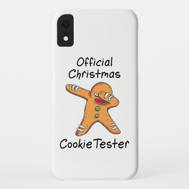 Capa Para iPhone, Case-Mate Provador oficial de biscoitos de Natal (Verso)