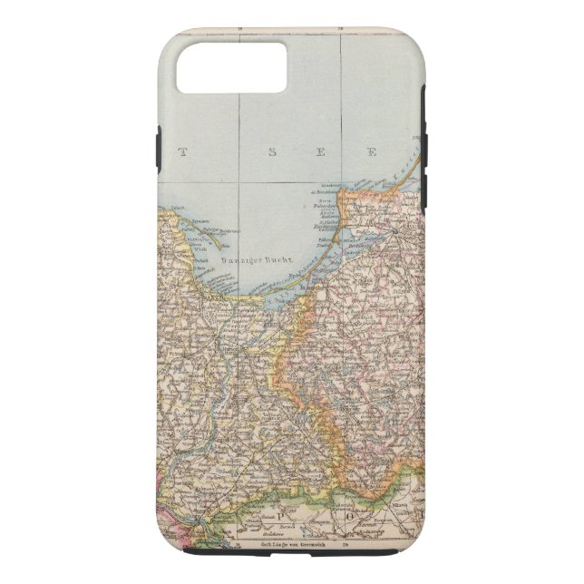 Capa Para iPhone, Case-Mate Prússia de Ost u Westpreussen, de leste e (Verso)
