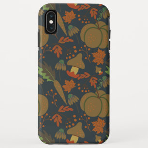 Capa Para iPhone Da Case-Mate Pumpkin sem pele e cenoura fundo escuro