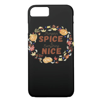 Capa iPhone 8/7 Pumpkin Spice E Tudo Bastante Engraçado Essencial