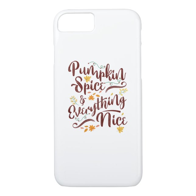 Capa Para iPhone, Case-Mate Pumpkin Spice E Tudo O Que As Meninas Querem (Verso)