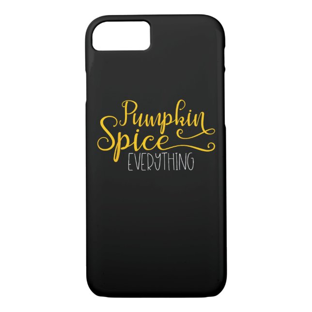 Capa Para iPhone, Case-Mate Pumpkin Spice Tudo (Verso)