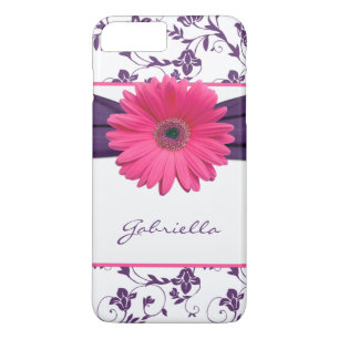 Capa Para iPhone Da Case-Mate Purple Floral Damask Pink Gerber Daisy iPhone 6 ca