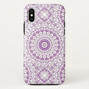 Capa Para iPhone Da Case-Mate Purple Floral Mandala