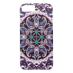 Capa iPhone 8/7 Purple Mandala