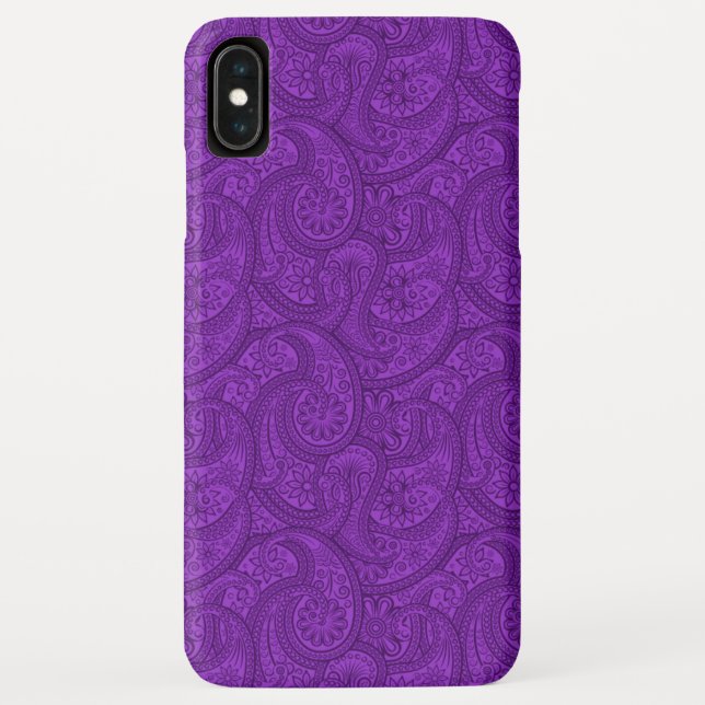 Capa Para iPhone, Case-Mate Purple Paisley (Verso)