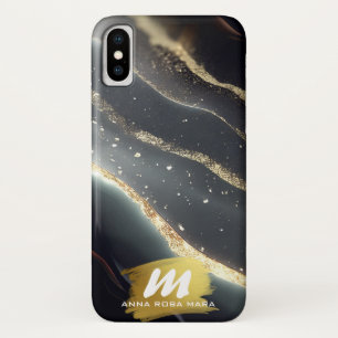 Capa Para iPhone Da Case-Mate *~* QR Versões DOURADAS Traseiras Marble AP66 Glit