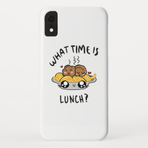 Capa Para iPhone Da Case-Mate Que Hora É O Almoço