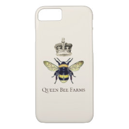 Capa iPhone 8/7 Queen Bee Fazenda