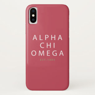 Capa Para iPhone Da Case-Mate Qui alfa Omega   Est. 1885