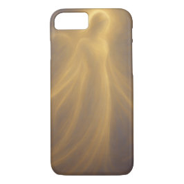 Capa iPhone 8/7 Radiant Presence Angel of Golden Light Abstract