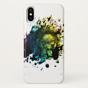 Capa Para iPhone Da Case-Mate Rainbow Roaring Lion