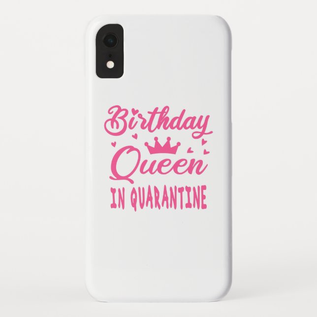 Capa Para iPhone, Case-Mate Rainha de Aniversário em Quarentena (Verso)