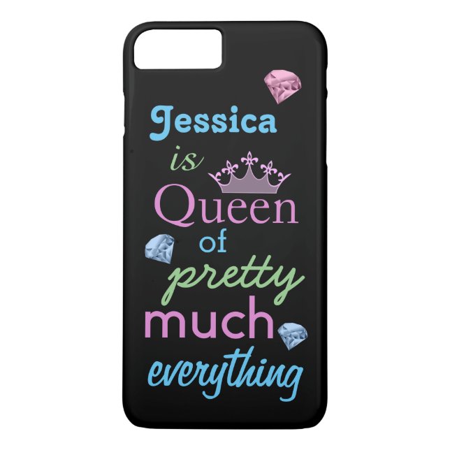 Capa Para iPhone, Case-Mate "Rainha de Muito Bonito" (Verso)