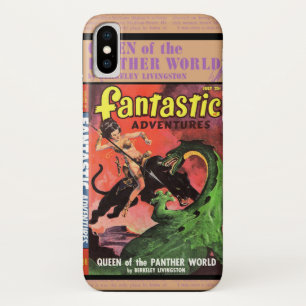 Capa Para iPhone Da Case-Mate Rainha do Mundo Panorama: Fantasy Pulp Fiction