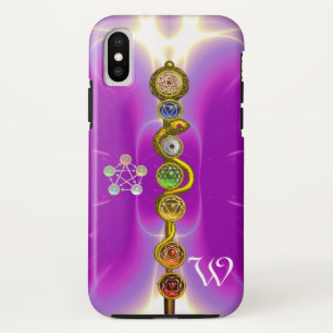 CAPA PARA iPhone DA Case-Mate RAIO DE ASCLEPIUS 7 CHAKRAS,YOGA, ENERGIA ESPIRITU