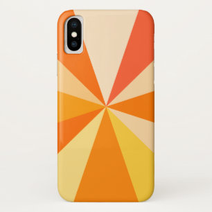 Capa Para iPhone X Raios 60s geométricos Funky modernos do pop art n