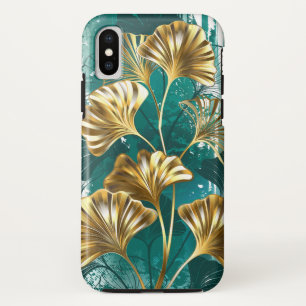 Capa Para iPhone Da Case-Mate Ramificação com Ouro deixa Ginko Biloba