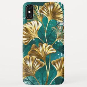 Capa Para iPhone Da Case-Mate Ramificação com Ouro deixa Ginko Biloba