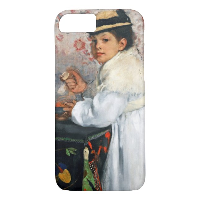 Capa Para iPhone, Case-Mate Rapariga com chapéu, Edgar Degas (Verso)