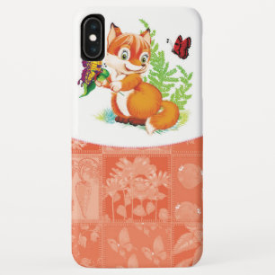 Capa Para iPhone Da Case-Mate raposa e borboleta