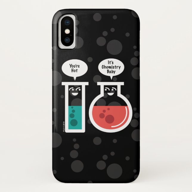 Capa Para iPhone, Case-Mate Reacção química (Verso)
