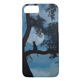 Capa iPhone 8/7 Recortar Gato e Lua